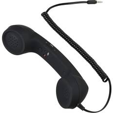 Vintage Retro Telephone Handset Cell Phone Receiver MIC Microphone 3.5 mm Socket