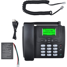 Landline Phones Lychee Fixed Wireless Quad Band GSM Telephone