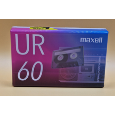Cassettes Maxell Ur 60 Japan Blank Audio Cassette Tape (Sealed) - 30 Min