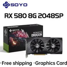 AMD Radeon RX 580 8GB GDDR5 2048SP 256bit PCI-E 3.0 Graphics Card