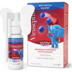 Förkylning - Munspray Receptfria läkemedel Viruseptin Halsspray för Barn Cherry 20ml Munspray
