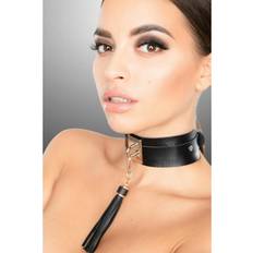 Teasing Tassel Collar Gold Black