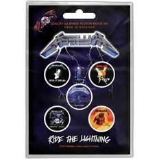 Metallica Ride The Lightning Badge