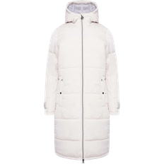 Down Coats & Padded Coats - White Dare 2b Women's Reputable II Mid Length Padded Jacket - Barley White