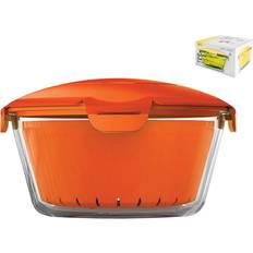 Food Cookers Pasabahce Rice Cooker Microwave Zest 2.2 Orange