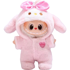Shein Labobo Sitting Party Doll Outfit Pink Big Eared Rabbit 17cm