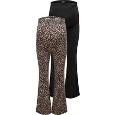 Only Dam Strumpbyxor & Stay-ups Only Olmlovely Utsvängd Passform Leggings