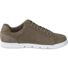 Swims Breeze Tennis Leather M - Timber Wolf/White