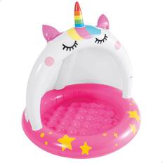 Animals Paddling Pool Intex Pink Unicorn Baby Pool 102 x 102 cm