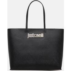 Just Cavalli Metal Lettering Style 7 Tote Bag - Black