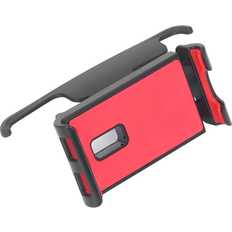 360° Rotation Rugged Air Outlet Back Phone Holder Red