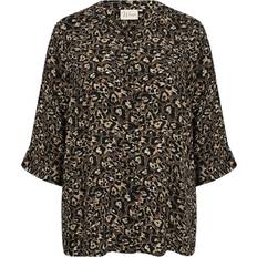 Bruna Blusar Wasabiconcept Blus Wa-Melina 2 - Brun