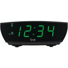Alarm Clocks Ebern Designs Digital Electric Alarm Tabletop Clock 2.13 H x 5.47 W x 3.47 D in