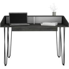 Core Products Dallas Carbon Grey/White Writing Desk 55.2x120.1cm