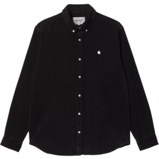 Carhartt WIP L/S Madison Fine Cord Shirt - Black/Wax