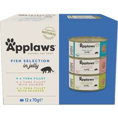 Applaws Vådfoder Kæledyr Applaws Multipack Fish Jelly Selection 840g 12-pack