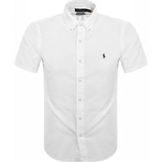 Ralph lauren white custom fit Polo Ralph Lauren Custom Fit Seersucker Shirt - White