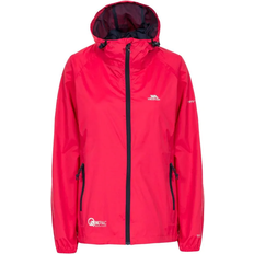 Trespass Womens Qikpac Waterproof Packaway Jacket - Raspberry