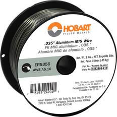 Welds Hobart MIG Welding Wire ER5356 Aluminum 0.5 in 1-Lb Spool H383808-R18