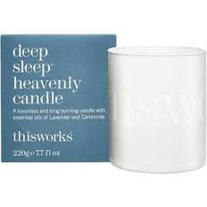 This Works Deep Sleep Heavenly Candle White/Ivory/Cream Scented Candle 220g