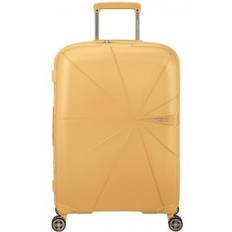Hårda - Ytterfack Resväskor American Tourister StarVibe 67cm - Metallic Banana