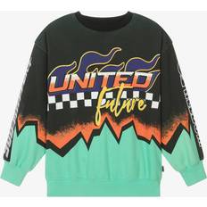Molo 164 Sweatshirts Molo Monti Sweatshirt Future United 152 cm - Svart