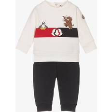18-24M Tracksuits Moncler Cotton Tracksuit - Ivory/Blue