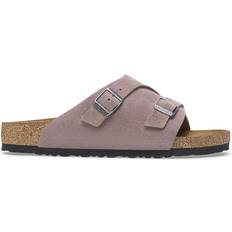 Birkenstock Zürich Suede Leather - Faded Purple