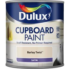 Dulux Beige - Satin Paint Dulux Cupboard Wood Paint Natural Hessian 0.6L