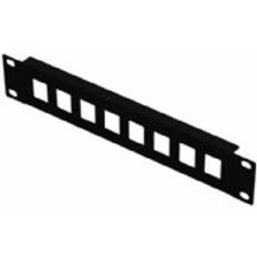 Black Ethernet, Data & Phone Outlets Lanview 1U 10 Patch Panel