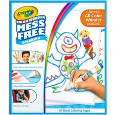 Crayola Color Wonder Mess Free Blank Paper 30 Pages