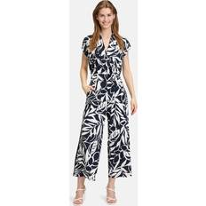 Blomstrede Jumpsuits & Overalls Betty Barclay Blomstret Jumpsuit Med Lommer - Blå