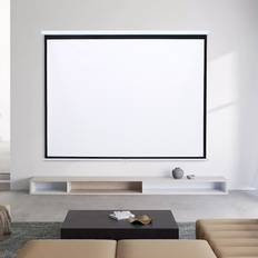 Living and Home Portable Wall Ceiling Mount Projector 100 Inch 4:3