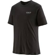 Patagonia capilene Patagonia Men's Capilene Cool Merino Blend Graphic Shirt - Black
