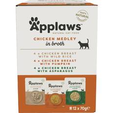 Applaws Pouch Chicken Wet Cat Food 12x70g