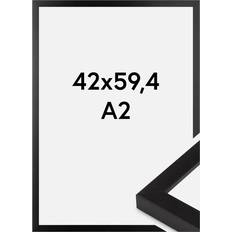 Billedramme Sort Bred 42 x 59.4 cm