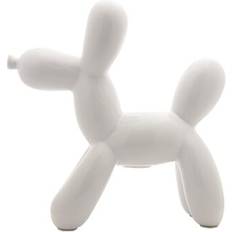 Zoomie Kids Plus Ceramic Dog Piggy Bank 12 in Porcelain