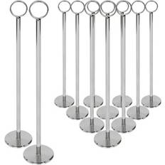 Party Table Decorations Argon Tableware Wedding Table Number Holders 30cm Pack 12