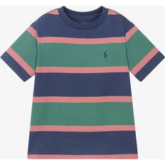 Ralph Lauren T-shirts Children's Clothing Ralph Lauren Cotton Stripe T-Shirt - Blue/Green/Pink