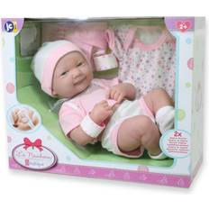 JC Toys La Newborn Nursery Smiling Baby Doll 36cm