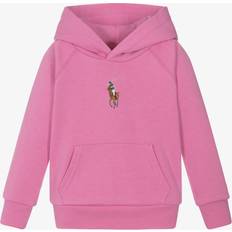 Ralph Lauren Hoodies Children's Clothing Ralph Lauren Girls Jersey Hoodie - Pink