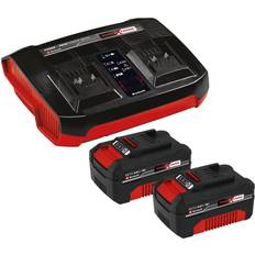 Einhell PXC Starter Kit 2x 4.0Ah & Twincharger
