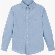 Ralph Lauren Shirts Children's Clothing Ralph Lauren Boys Blue Oxford Cotton Shirt - Blue