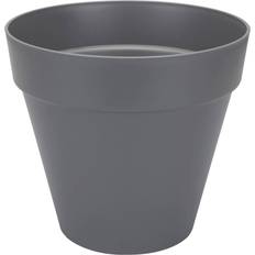 Elho Loft Urban Round Flower Pot - Anthracite ∅24.5cm