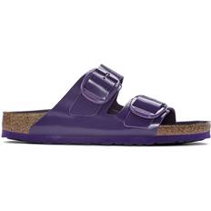 Birkenstock Arizona Big Buckle Natural Leather Patent - Acai