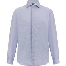 Boggi Milano Ultimate Strykfri Skjorta - Blue