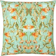 Evans Lichfield Evans Lichfield Heritage Bellflowers Cushion Cover (One Size) (Larchmere) Cushion Cover Orange (43x43cm)