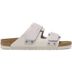 Uji birkenstock Birkenstock Uji Nubuck Suede Leather - Antique White