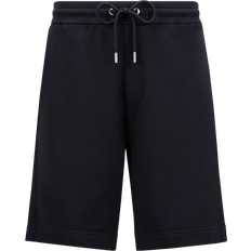 Moncler Shorts Moncler Bomuld Denim Shorts Med Lomme - Marineblå