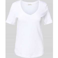 Marc O'Polo Överdelar Marc O'Polo O’Polo Tshirt Short Sleeve V-neck Dam Kortärmade T-shirts - White